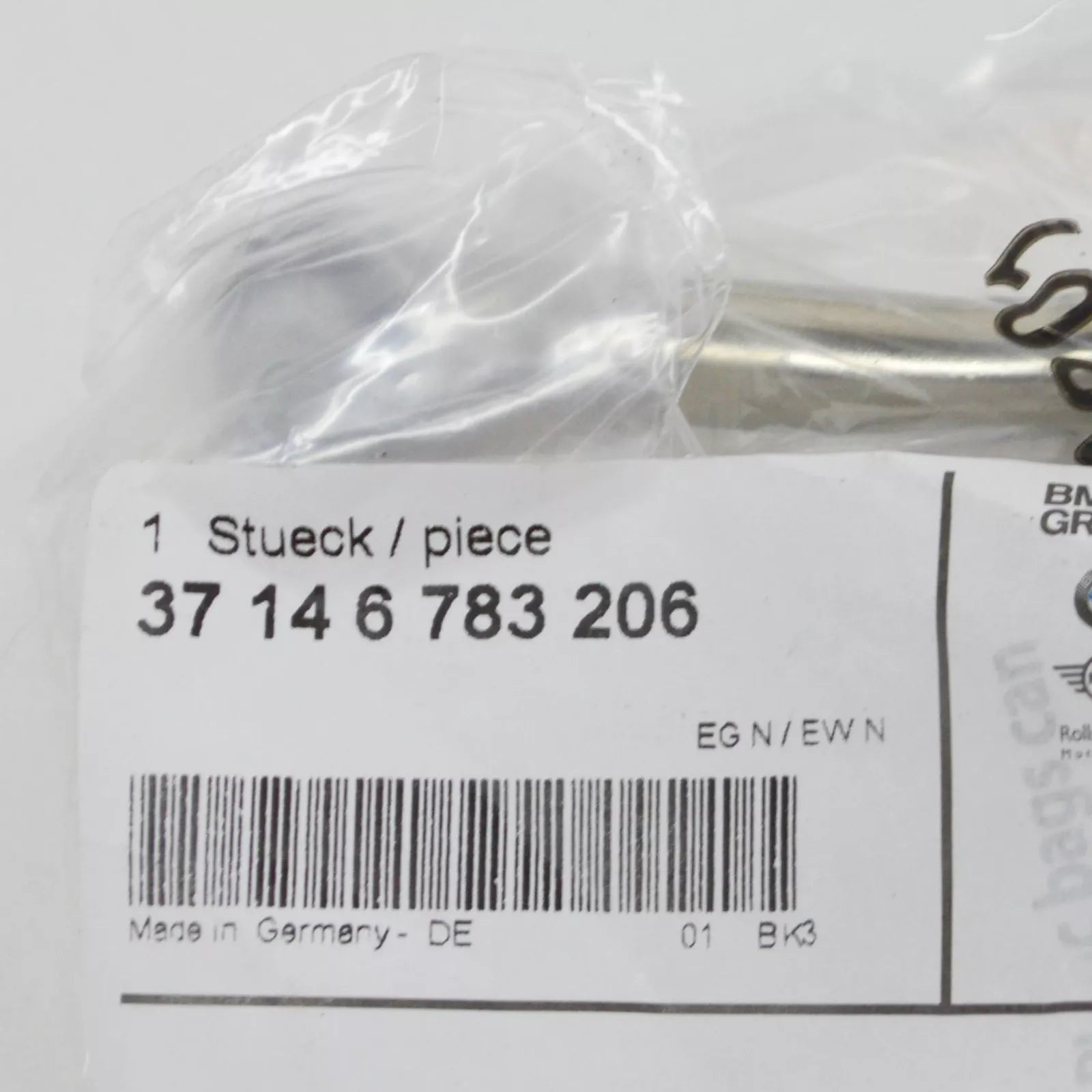 NEW BMW E89 FRONT HEADLIGHT LEVEL SENSOR STRUT SUPP. 6783206 37146783206