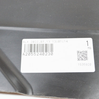 NEW MB C W205 ENGINE COMPARTMENT BOTTOM CENTRAL COVER A2055240230