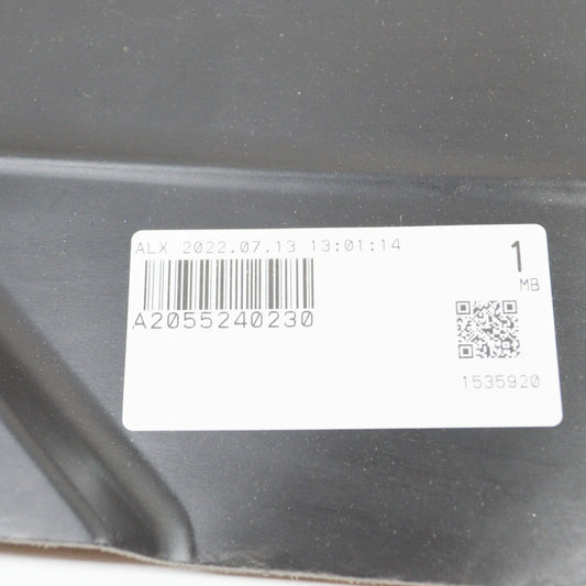 NEW MB C W205 ENGINE COMPARTMENT BOTTOM CENTRAL COVER A2055240230