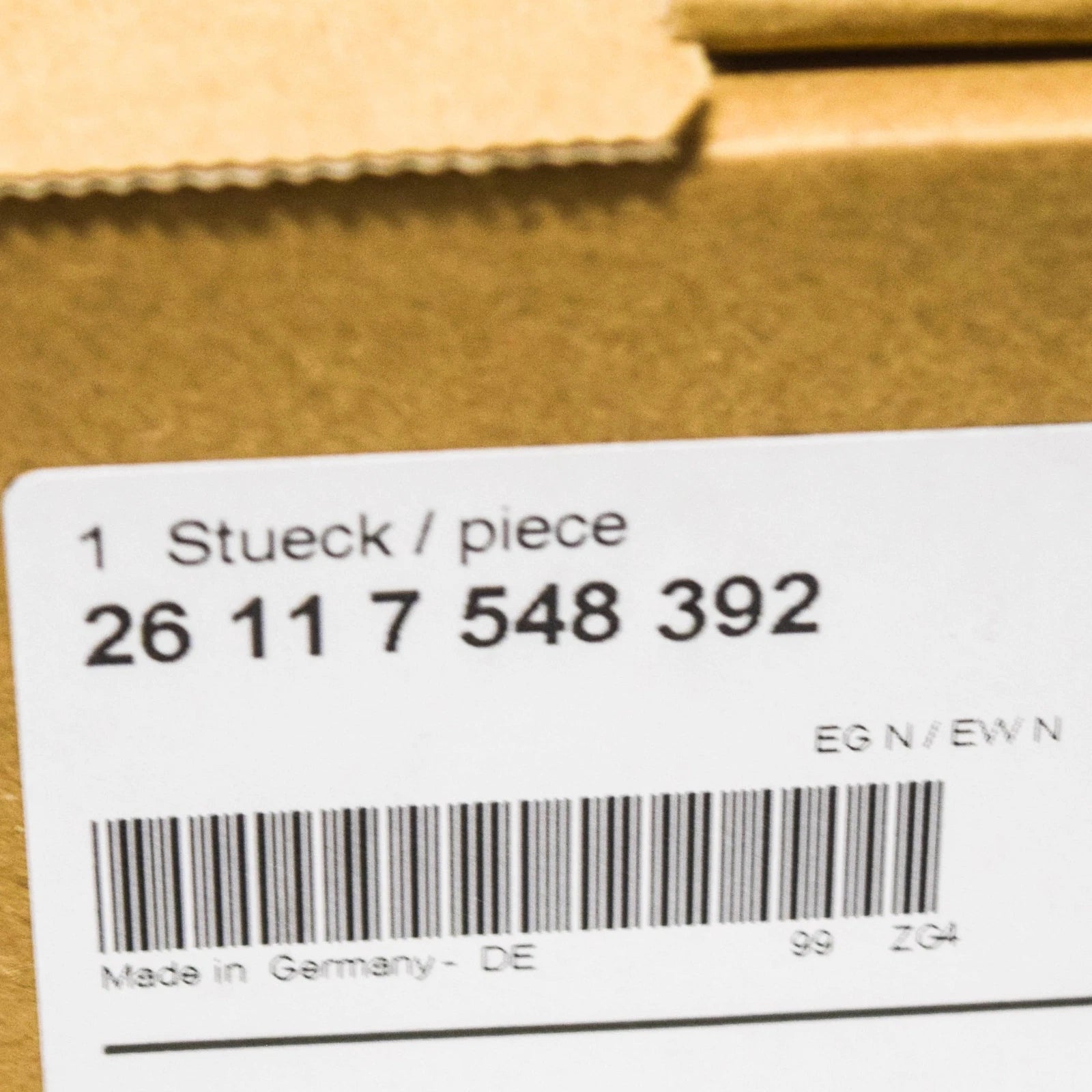 NEW BMW 7 E65 DRIVESHAFT CV JOINT 26117548392 7548392 ORIGINAL