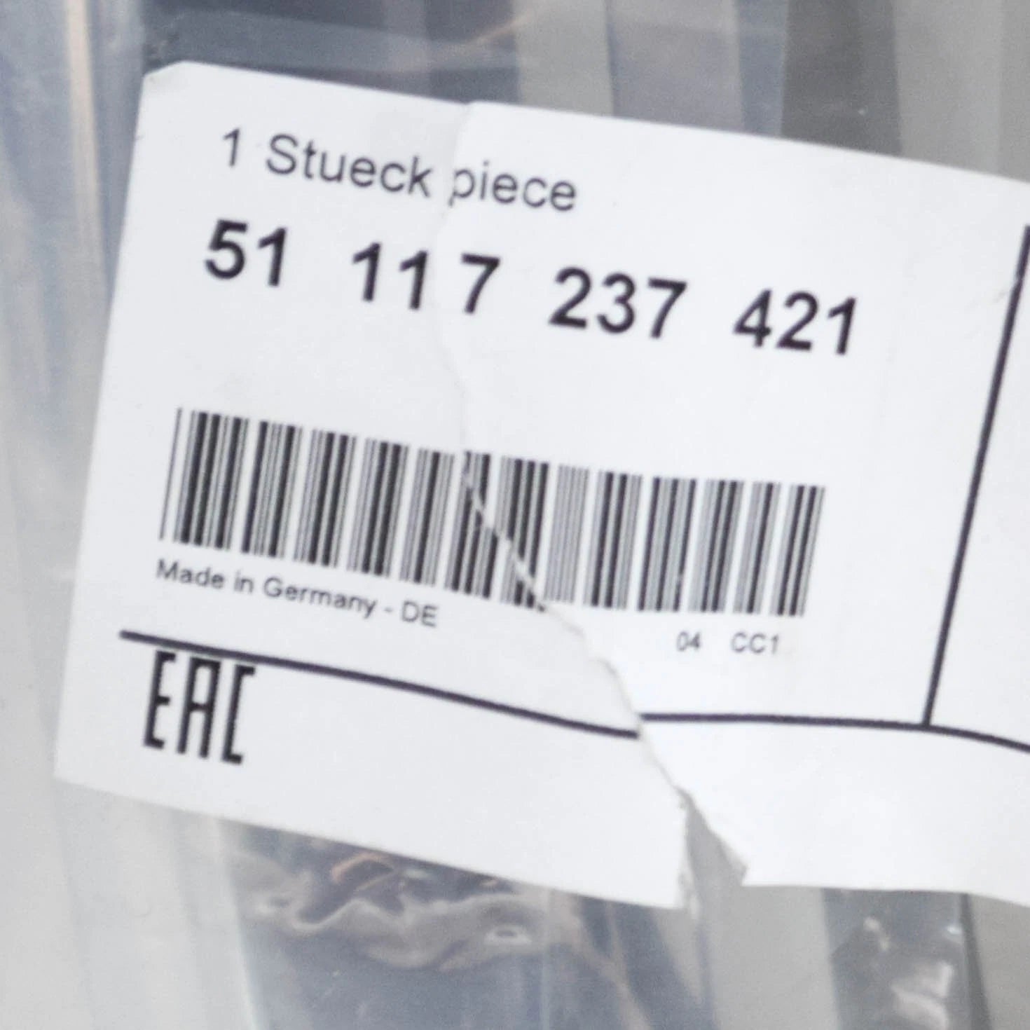 NEW BMW X3 F25 FRONT RADIATOR LEFT GRILLE CHROME 51117237421 7237421 ORIGINAL