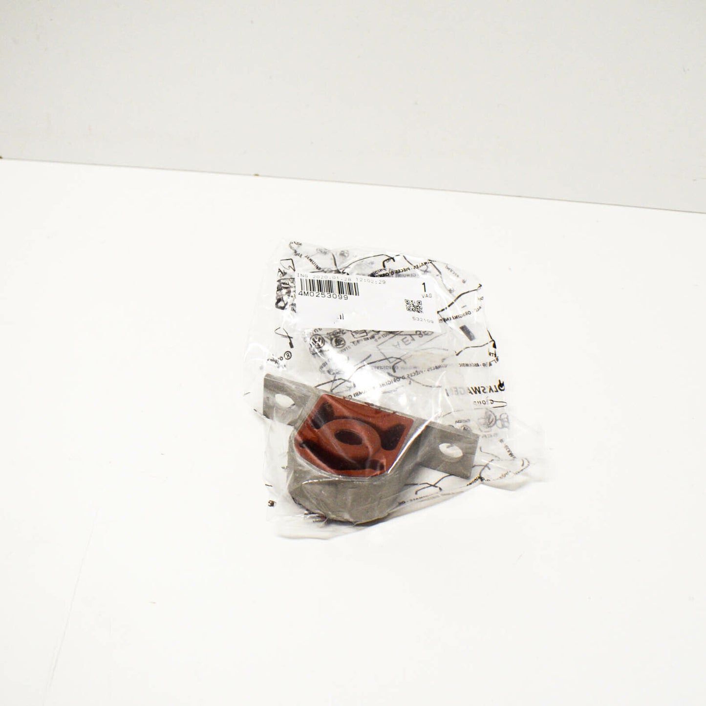 NEW AUDI A4 B9 EXHAUST SYSTEM FRONT MUFFLER SUPPORT HANGER 4M0253099 ORIGINAL