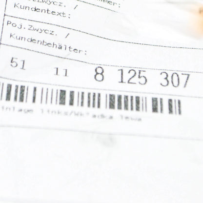 NEW BMW 7 E38 FRONT BUMPER LEFT INSERT 51118125307 8125307 ORIGINAL