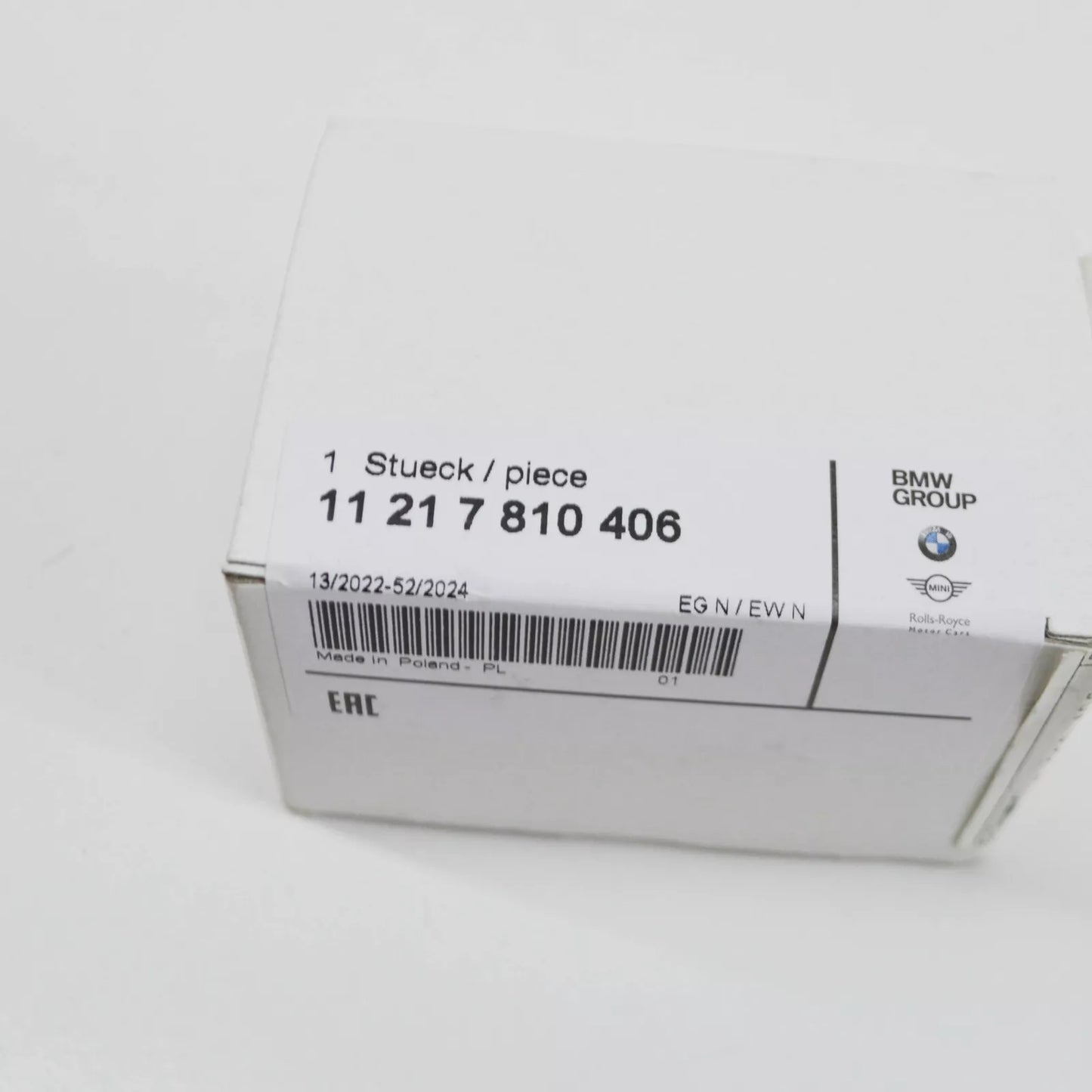 NEW BMW 3 E90 CRANKSHAFT BEARING SHELL GREEN 11217810406 7810406 ORIGINAL