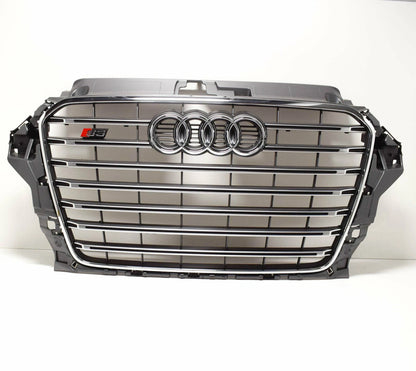 NEW AUDI A3 S3 FRONT BUMPER RADIATOR GRILLE 8V5853651D1RR