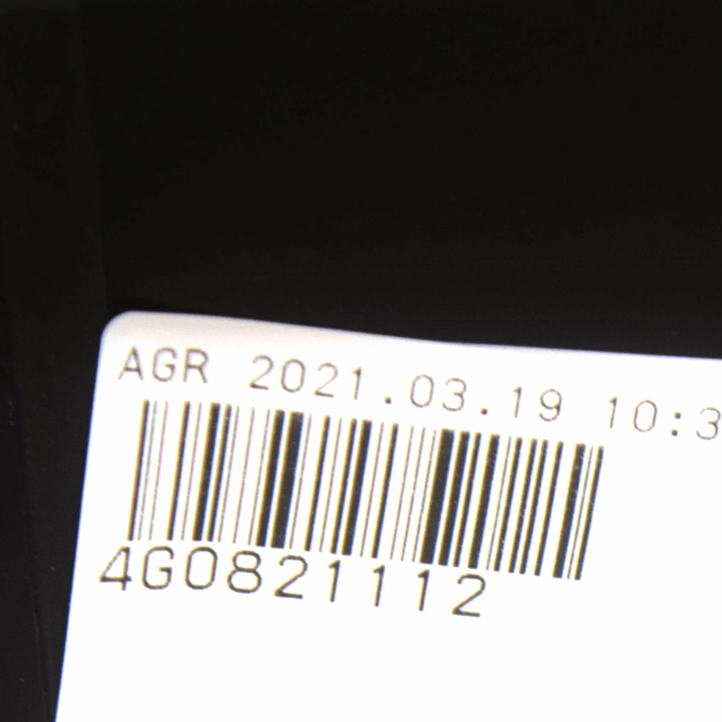 NEW AUDI A6 C7 FRONT RIGHT FENDER CLOSING ELEMENT 4G0821112 ORIGINAL