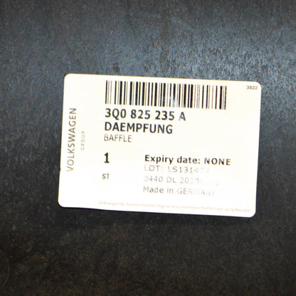 NEW VW GOLF MK7 FRONT CENTER ENGINE UNDERTRAY BELLY PAN 3Q0825235A