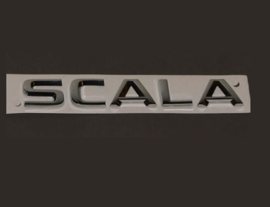 new skoda kamiq rear lid inscription 6578536872zz original