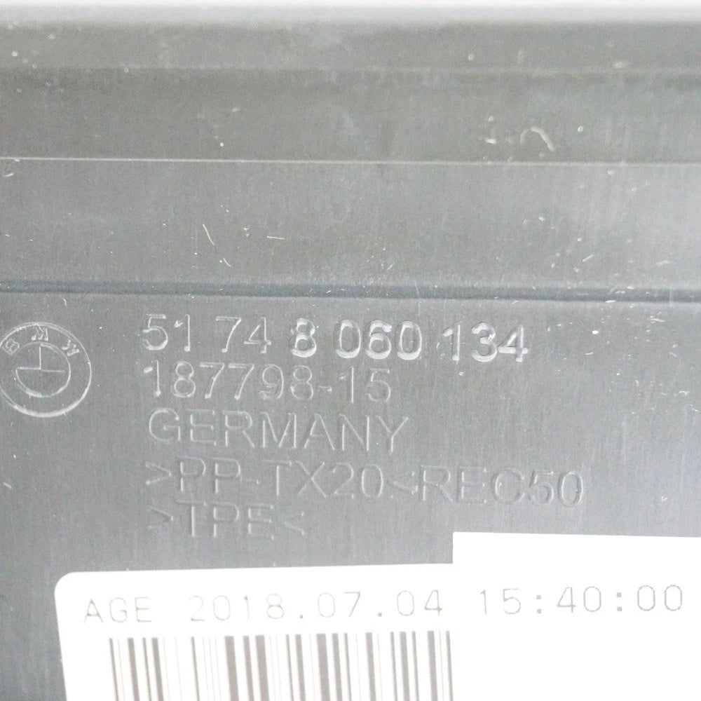 NEW BMW X1 F48 AIR DUCT LEFT 51748060134 8060134 ORIGINAL