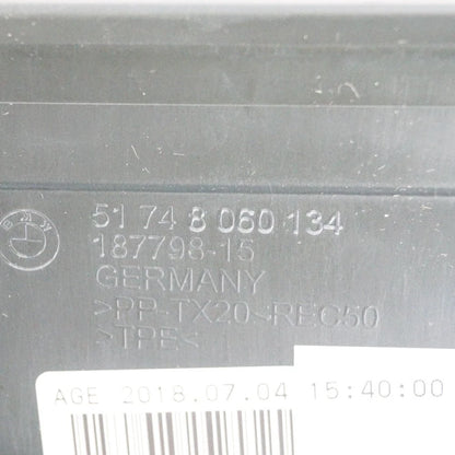 NEW BMW X1 F48 AIR DUCT LEFT 51748060134 8060134 ORIGINAL