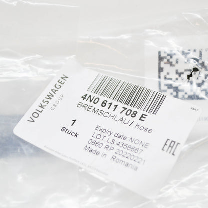 NEW AUDI A8 4N FRONT RIGHT BRAKE HOSE 4N0611708E ORIGINAL