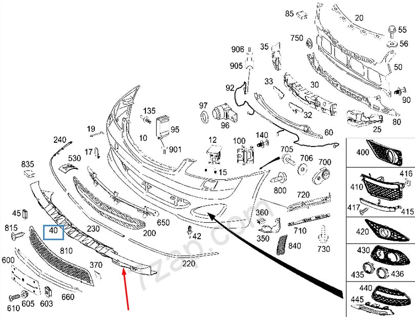 NEW MERCEDES-BENZ S-CLASS W221 FRONT BUMPER REINFORCEMENT BAR A2218850516