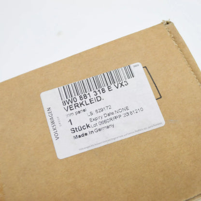 NEW AUDI TT FV3 FRONT RIGHT SEAT BACKREST TRIM 8W0881318EVX3 ORIGINAL