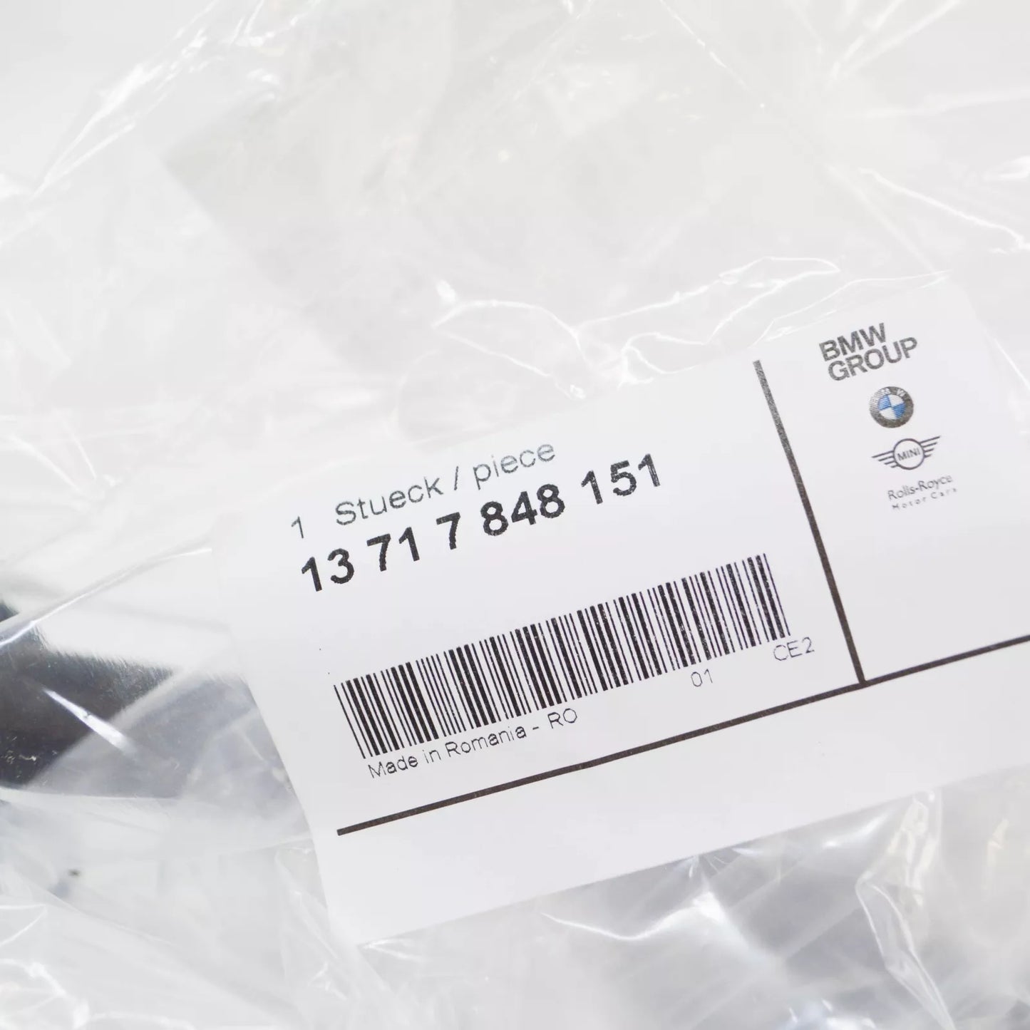 NEW BMW X5 E70 INTAKE DUCT AIR FILTER HOUSING BOOT 13717848151 7848151 ORIGINAL