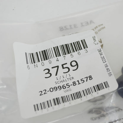 NEW VOLKSWAGEN SHARAN 7M MK1 DOOR CONTACT SWITCH 6N0947563 ORIGINAL