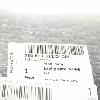 NEW VW TRANSPORTER T6 REAR BUMPER LEFT SIDE TRIM 7E0807321DGRU ORIGINAL