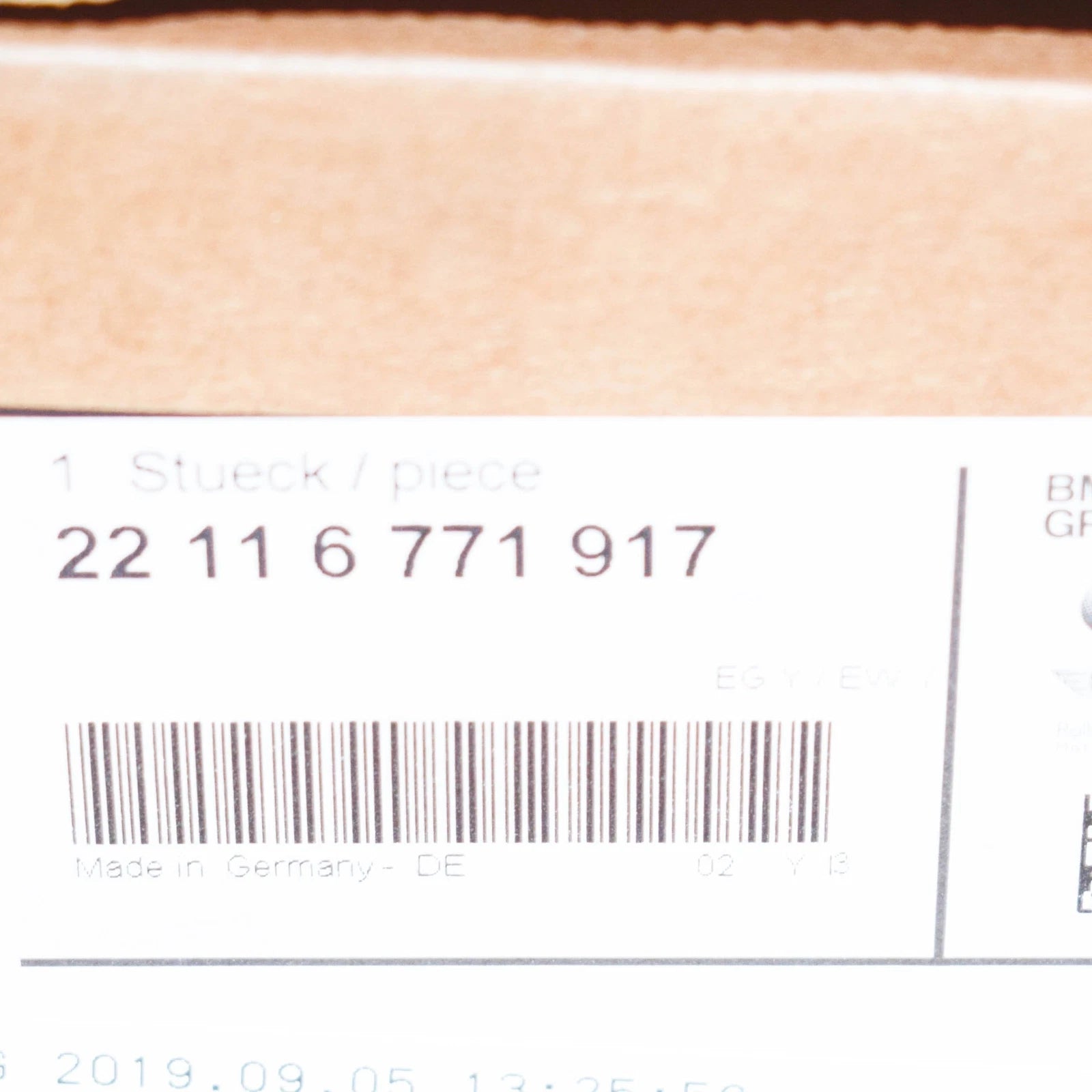 NEW BMW 7 E65 E66 E67 LEFT ENGINE MOUNT 22116771917 6771917 ORIGINAL