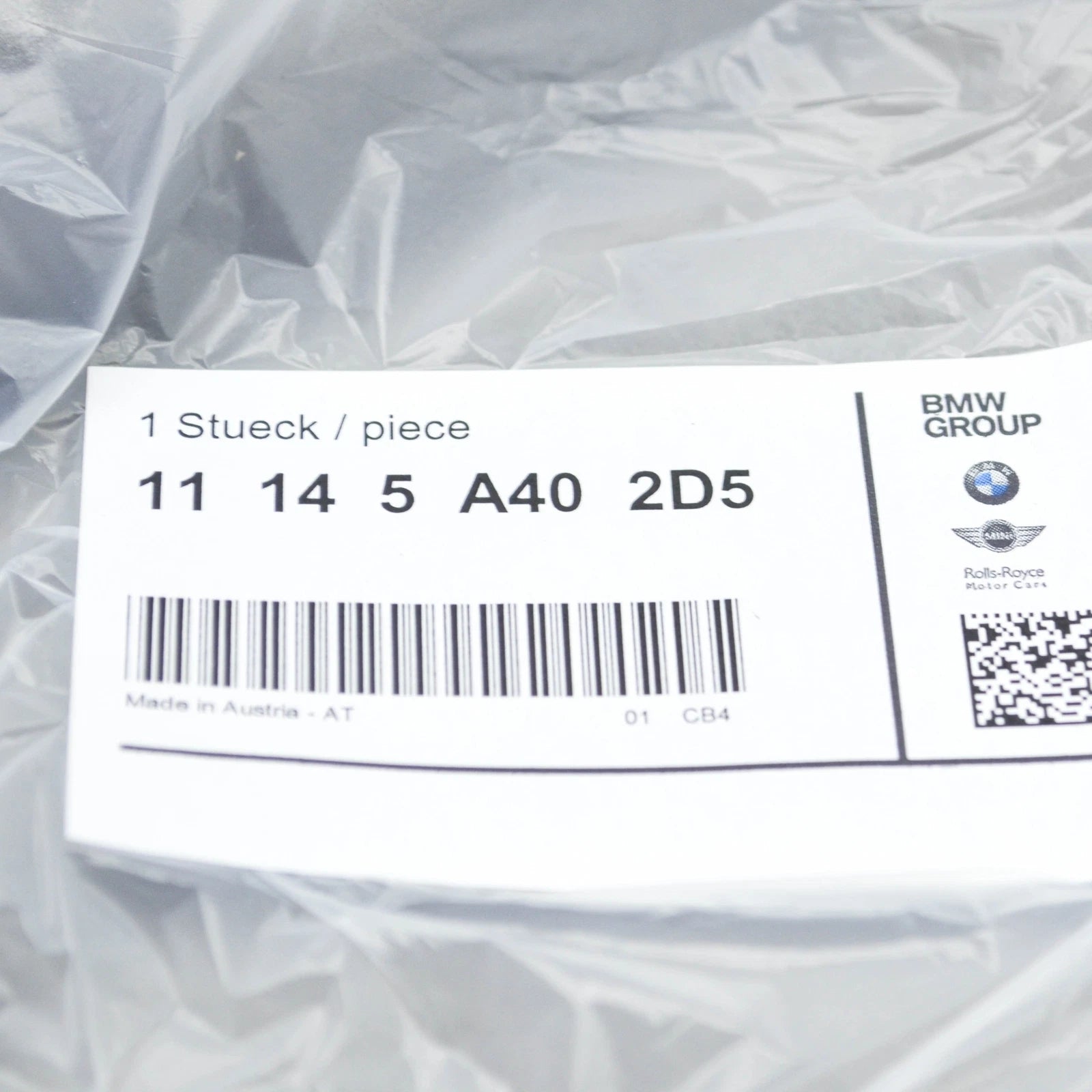 NEW BMW 3 G20 ENGINE COVER 11145A402D5 5A402D5 ORIGINAL