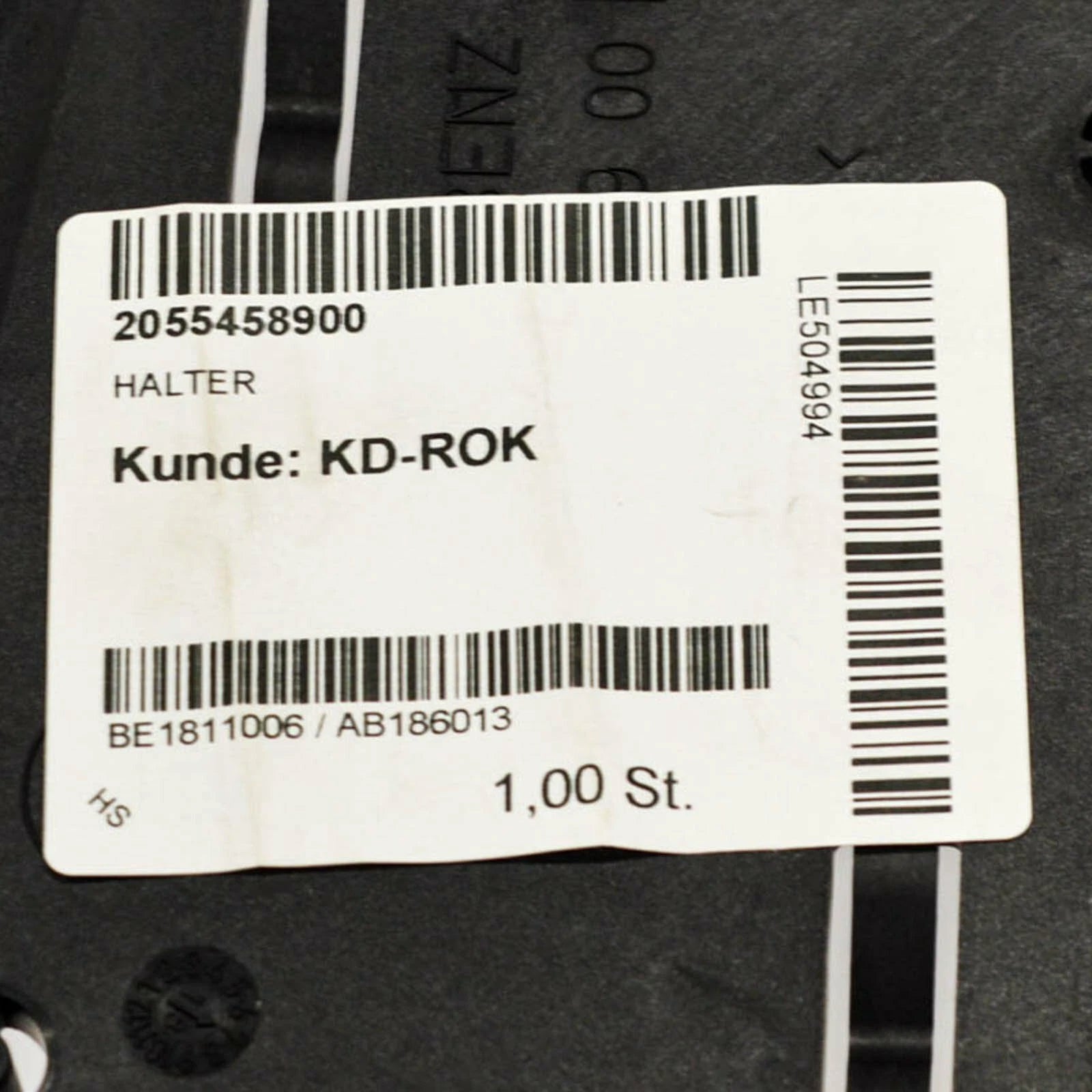 NEW MB C C205 ECU HOLDER CD CHANGER BRACKET A2055458900 ORIGINAL