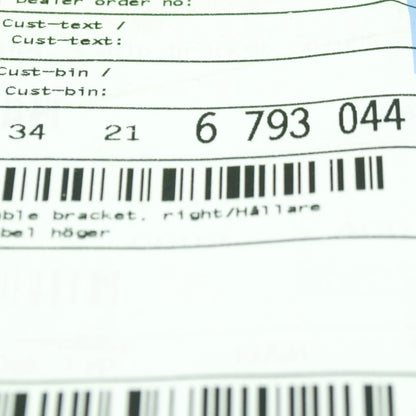 NEW BMW 5 F10 REAR WHEEL BRAKE CABLE RIGHT BRACKET 34216793044 ORIGINAL