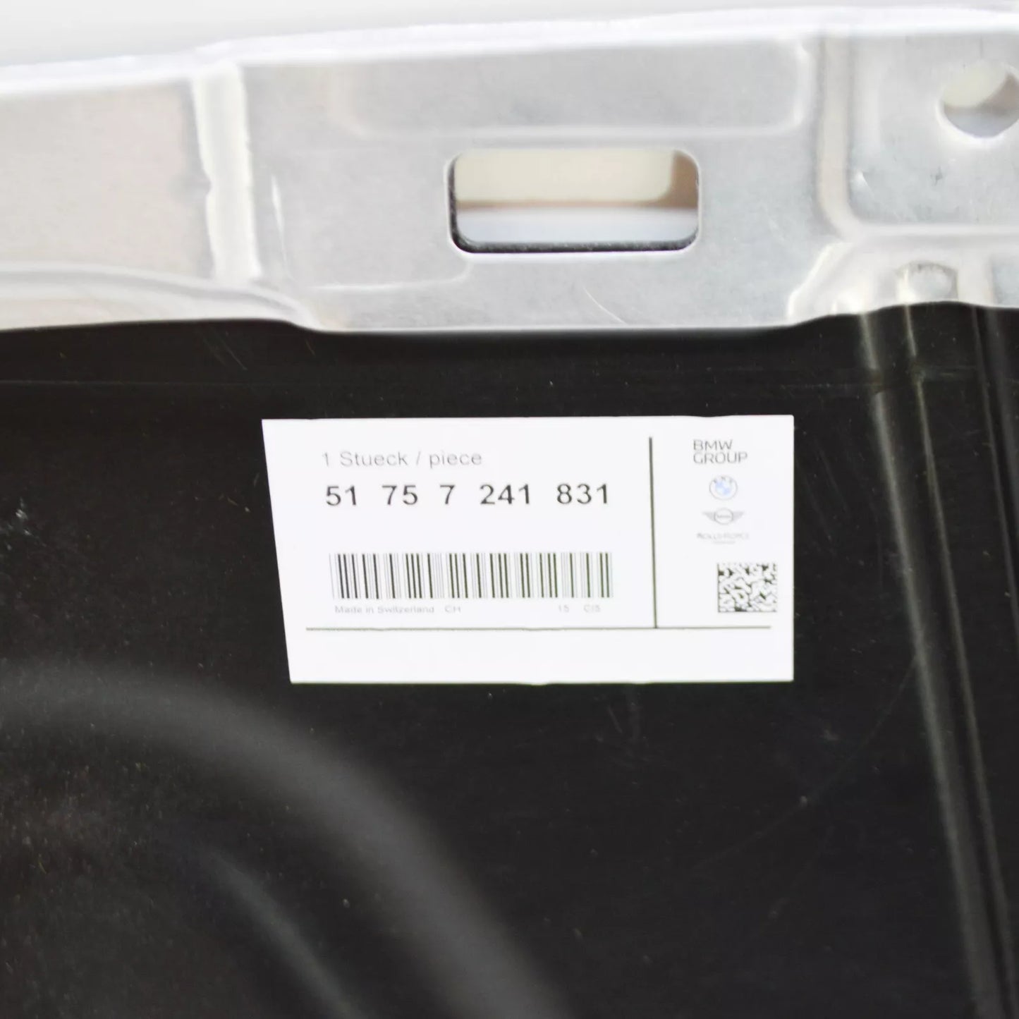 NEW BMW 1 F20 CENTER LEFT SIDE UNDERBODY COVER 51757241831 7241831 ORIGINAL