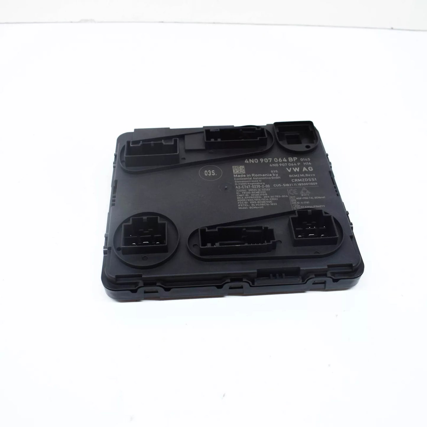 NEW VOLKSWAGEN TOUAREG CR COMFORT CONTROL UNIT 4N0907064BP ORIGINAL