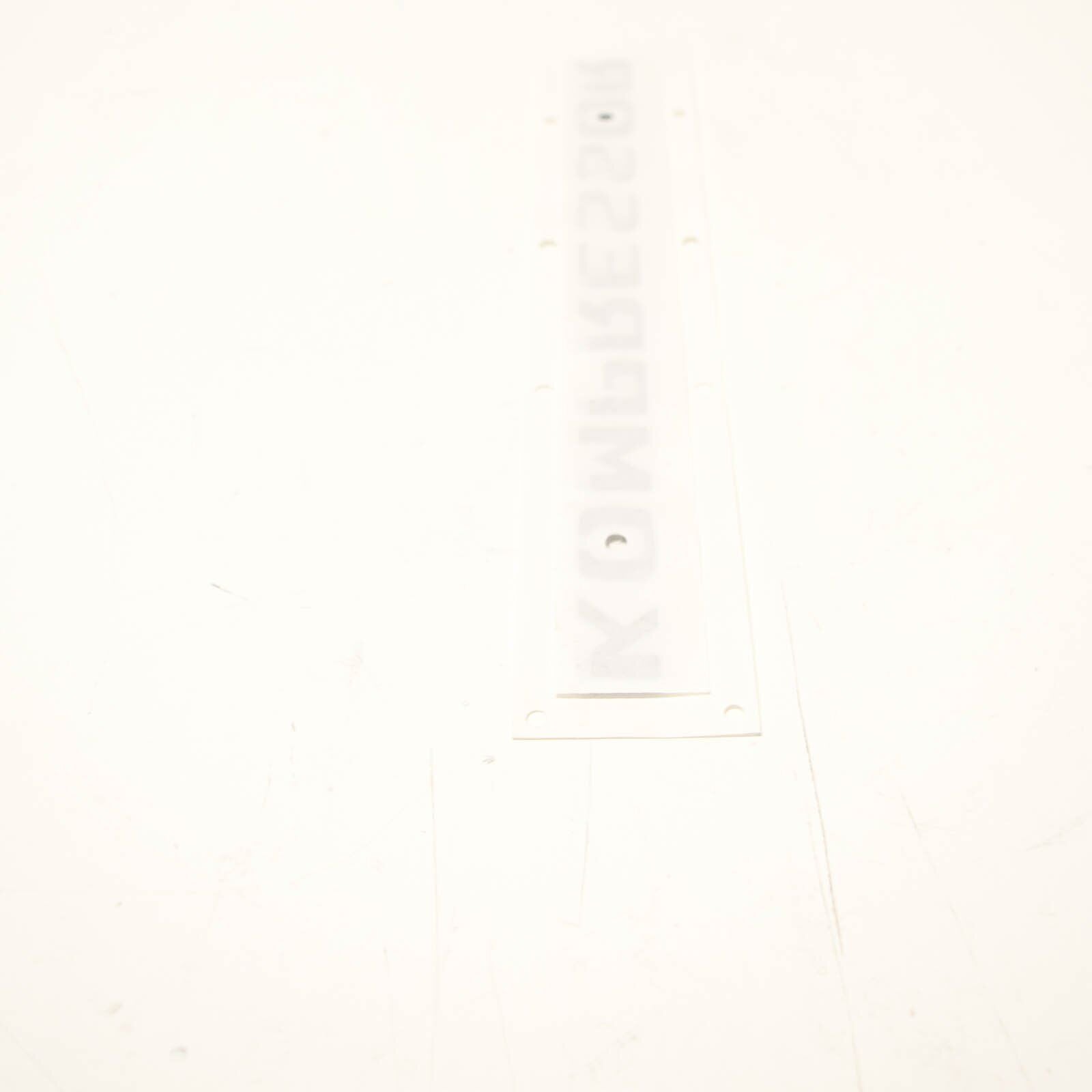 NEW MB SLK R170 TRUNK LID KOMPRESSOR CHROME BADGE A2038173015 ORIGINAL