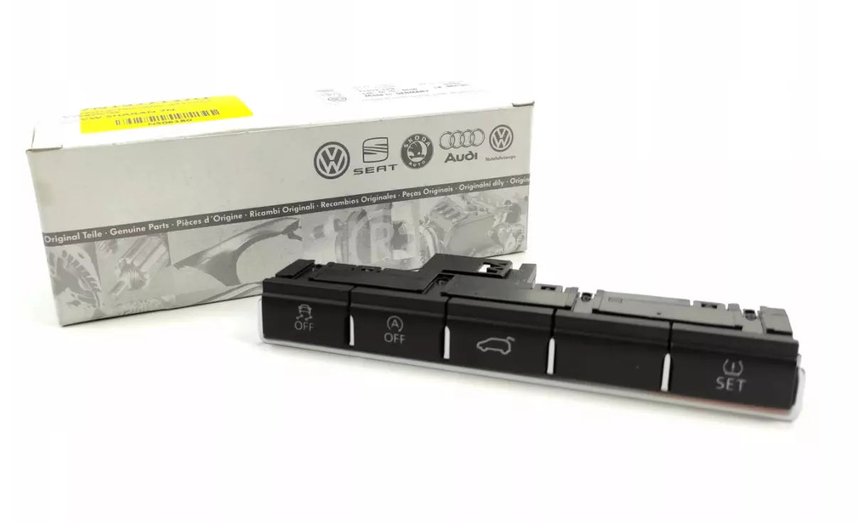 NEW VW SHARAN 7N CONTROL PANEL WITH PUSHBUTTONS LHD 7N1927137QXSH ORIGINAL