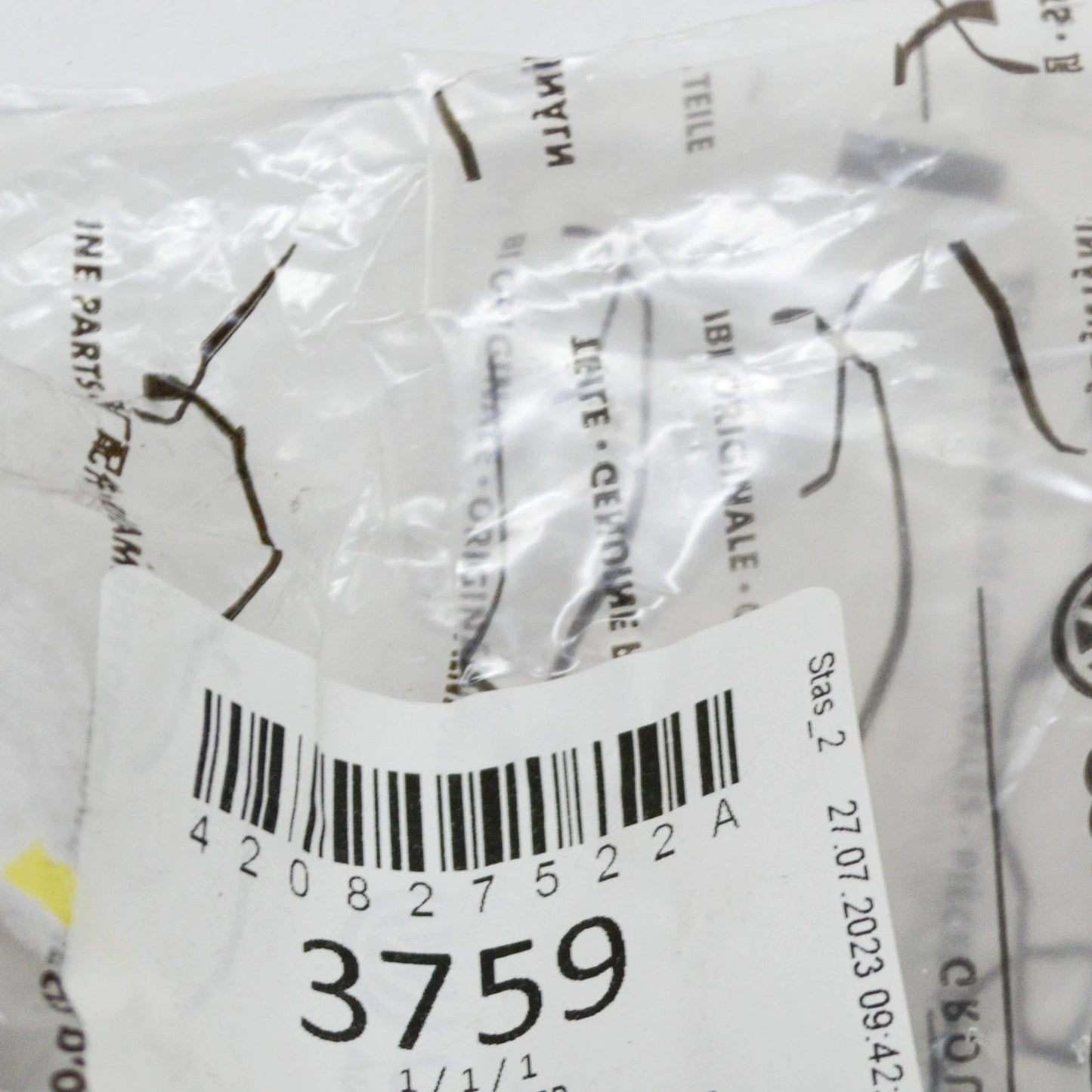 NEW AUDI R8 42 REAR LID DAMPER 420827522A ORIGINAL