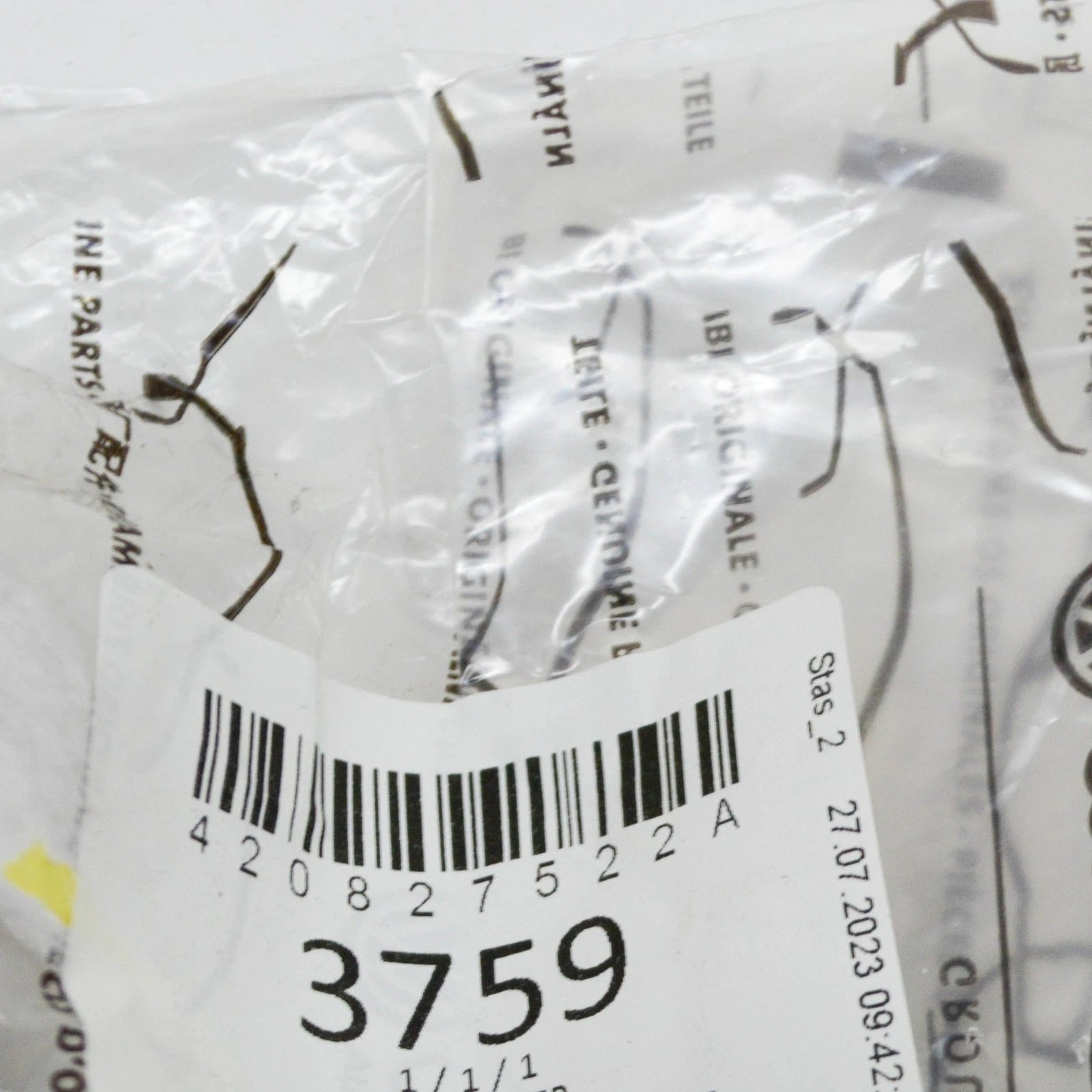 NEW AUDI R8 42 REAR LID DAMPER 420827522A ORIGINAL