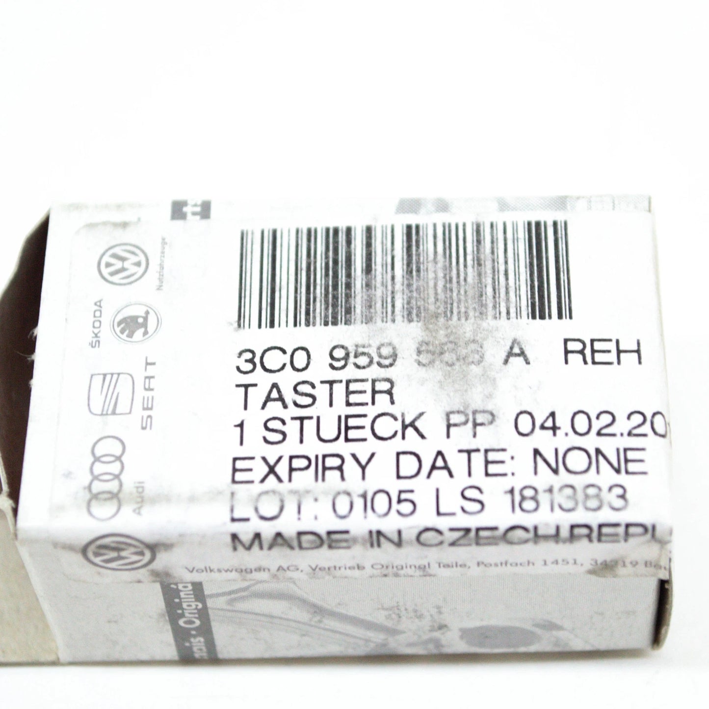 NEW VOLKSWAGEN PASSAT B6 REAR WINDOW CURTAIN SWITCH BUTTON 3C0959563AREH