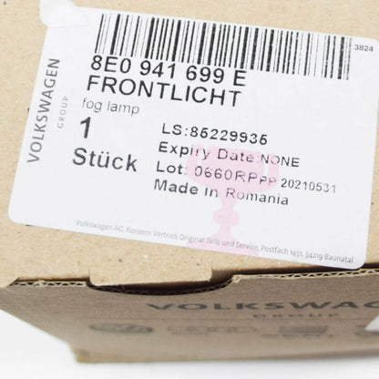 NEW AUDI A3 8P FRONT LEFT FOG LIGHT 8E0941699E