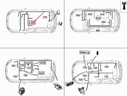 new mercedes-benz gla x156 seat power supply wiring harness a1565409605 original