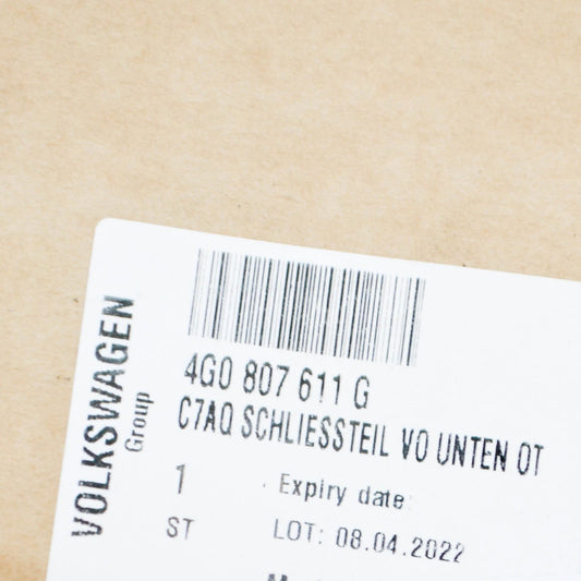 NEW AUDI A6 ALLROAD QUATTRO C7 FRONT BUMPER CLOSING ELEMENT 4G0807611G ORIGINAL