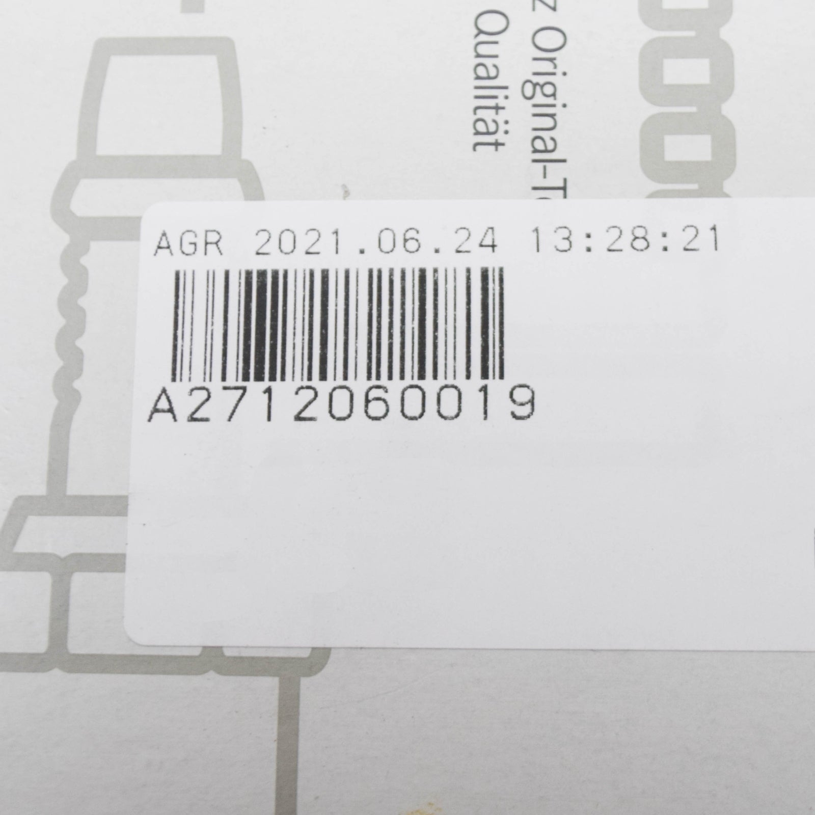 NEW MERCEDES-BENZ C-CLASS W203 BELT TENSIONER PULLEY A2712060019 ORIGINAL