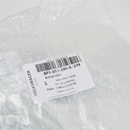 NEW AUDI A3 8P LEFT DOOR EXTERIOR B-PILLAR TRIM 8P3853289B1P9 2008 ORIGINAL