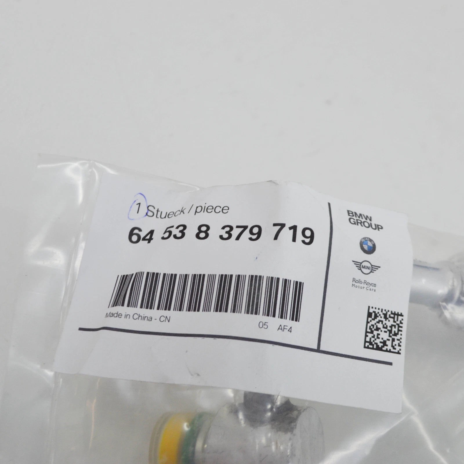 NEW BMW 5 E39 AIR CON A/C HEATER PIPE HOSE 64538379719 ORIGINAL