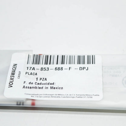 NEW VW JETTA MK7 A7 FRONT WING LEFT MANUFACTURER BADGE 17A853688FDPJ