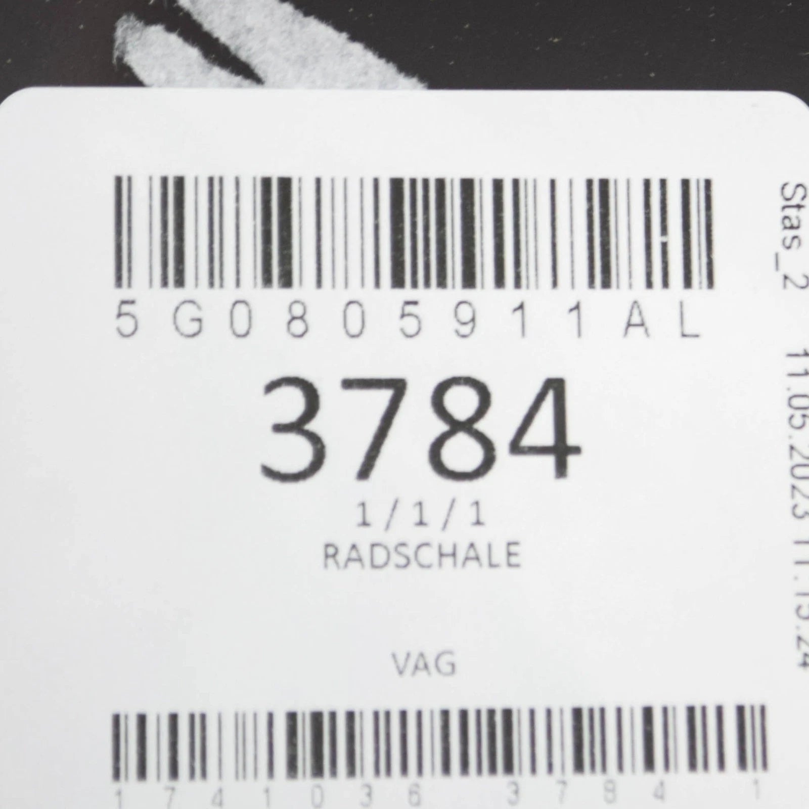 NEW VW GOLF MK7 FRONT LEFT WHEEL HOUSING LINER 5G0805911AL ORIGINAL