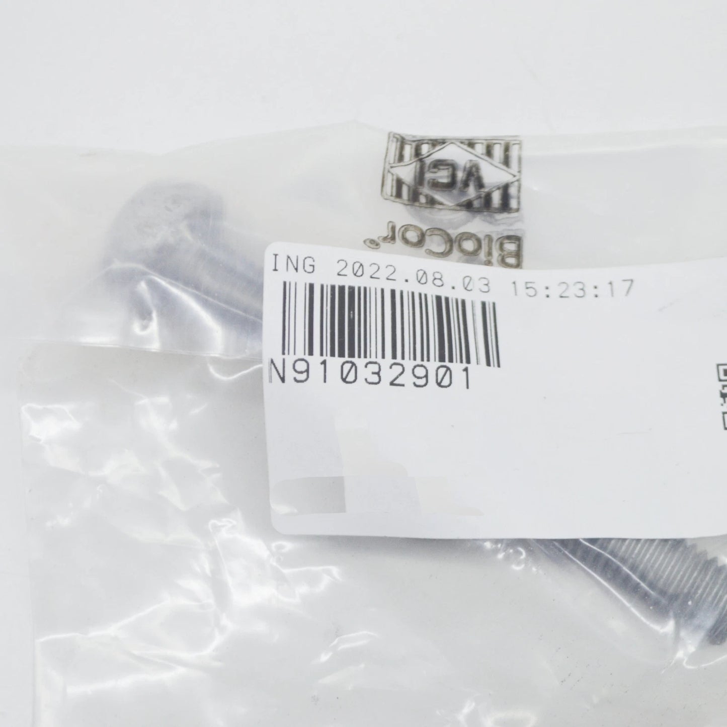 NEW VOLKSWAGEN GOLF MK5 BELT TENSIONER MOUNT BOLT N91032901 ORIGINAL