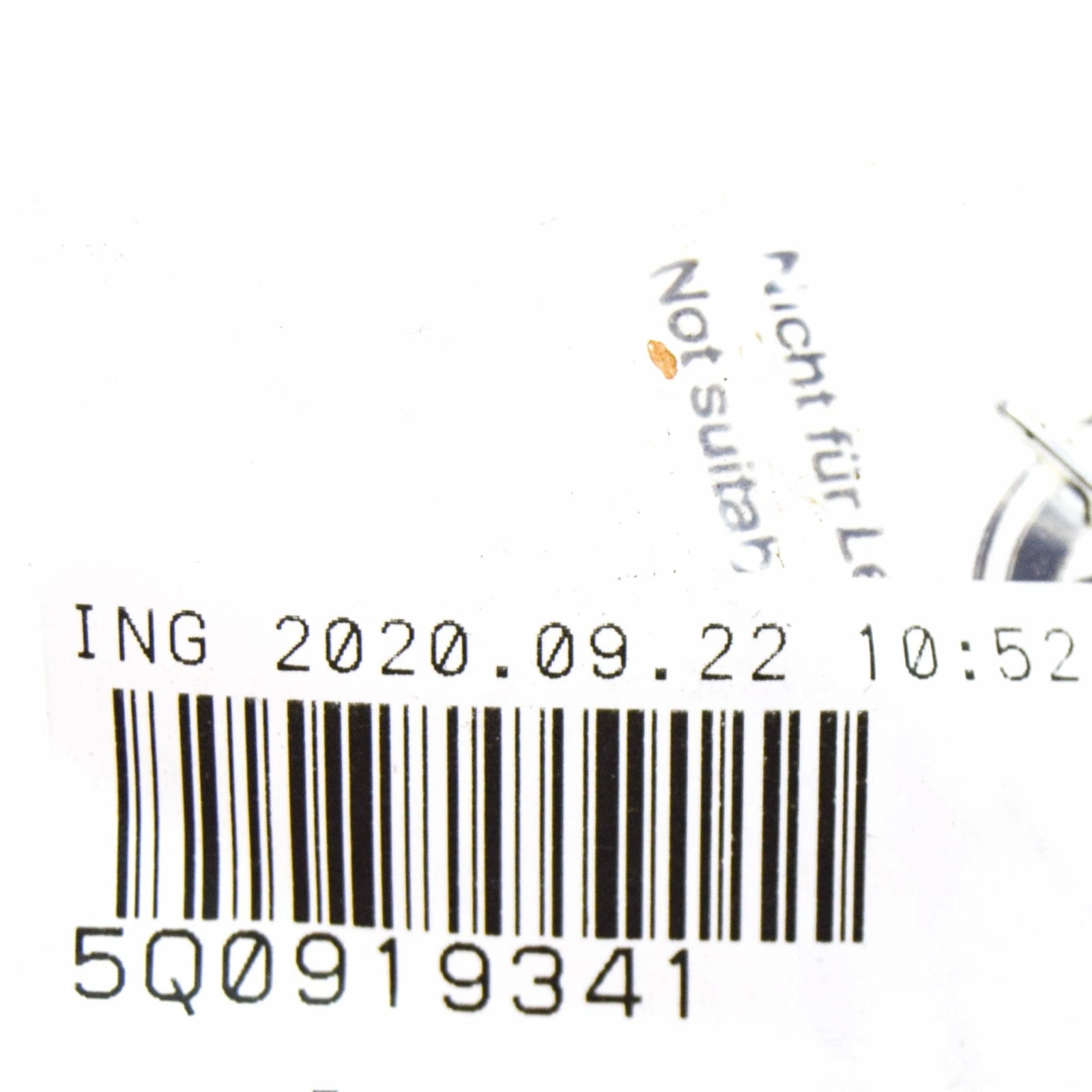 NEW VW GOLF MK7 CIGARETTE LIGHTER SOCKET CLAMPING SLEEVE 5Q0919341