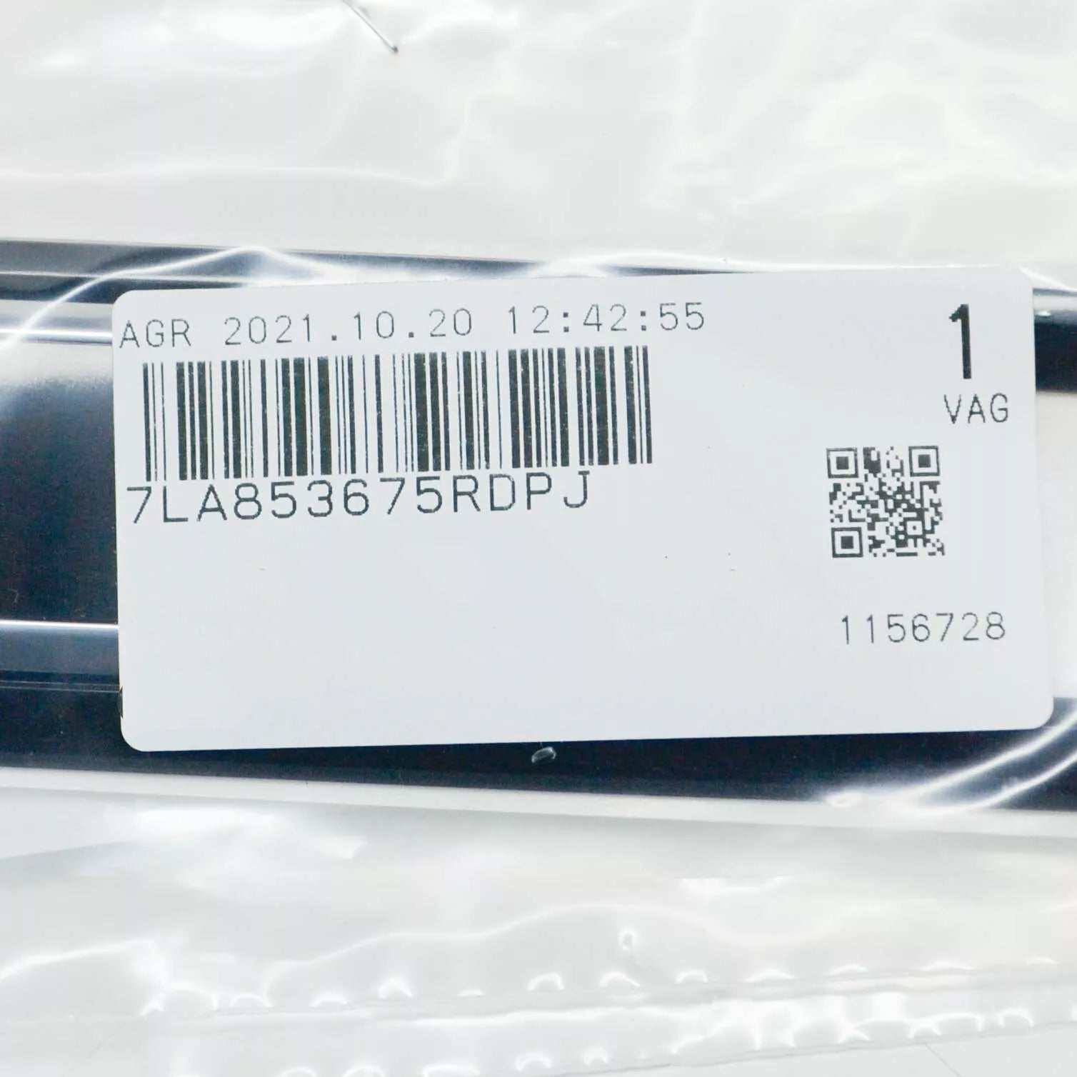 NEW VW TRANSPORTER T6 FRONT RIGHT SIDE WING BADGE 7LA853675RDPJ