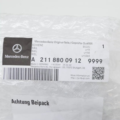 NEW MERCEDES-BENZ E W211 FRONT LEFT BUMPER MOLDING TRIM A21188009129999 ORIGINAL