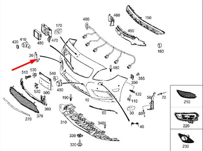NEW MB CLA C117 FRONT BUMPER TOW HOOK EYE COVER A11788506229999 2015 ORIGINAL