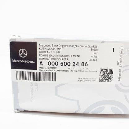 NEW MERCEDES-BENZ ML W166 AUXILIARY COOLANT PUMP A0005002486 ORIGINAL