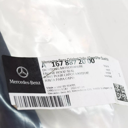 NEW MERCEDES-BENZ GLS X167 ENGINE COVER RUBBER A1678872000 ORIGINAL
