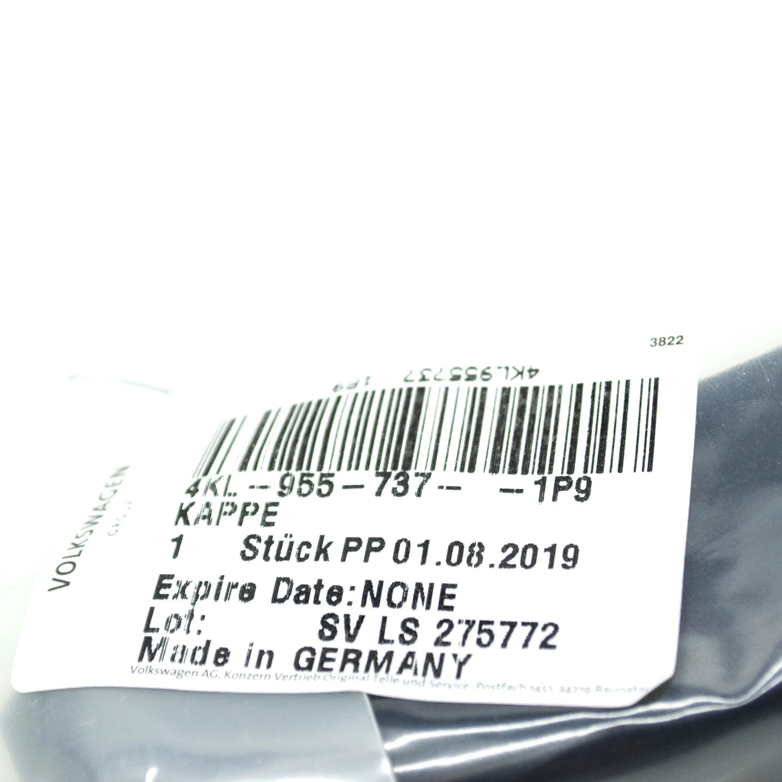 NEW AUDI E-TRON SPORTBACK FRONT WINDOW WIPER LEFT COVER LHD 4KL9557371P9