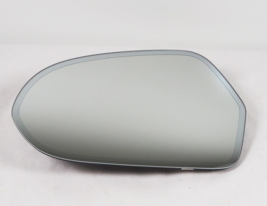 new audi a6 4g c7 front left mirror glass with carrier plate 4g0857535d original