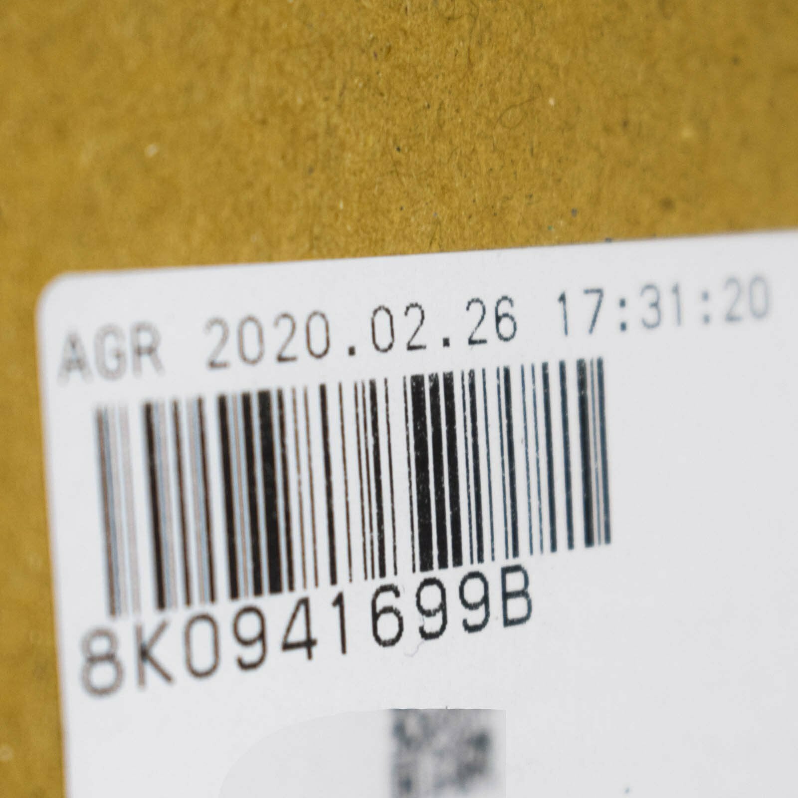 NEW AUDI A4 B8 FRONT LEFT MIRROR GLASS W/PLATE 8K0857535D ORIGINAL