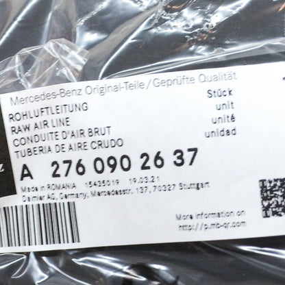 NEW MERCEDES-BENZ GLE W166 AIR GUIDE A2760902637 ORIGINAL